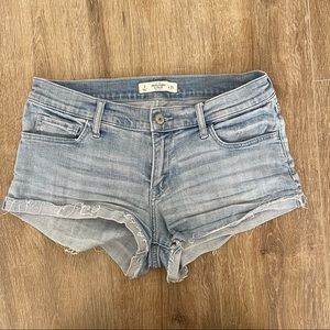 Abercrombie Low Rise Denim Shorts